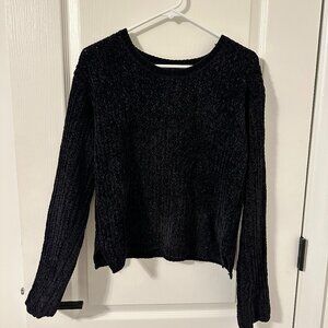 Aeropostale black knit sweater